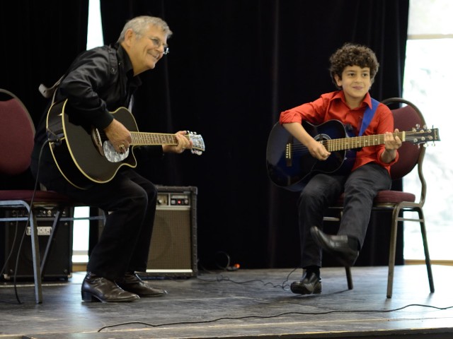 Ghislain avec Fabian au Concours Bravissimo